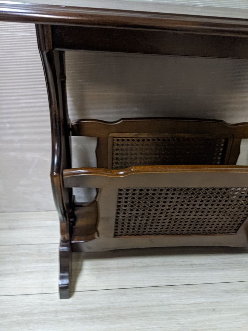 カリモク☆オールドカリモク☆サイドテーブル☆マガジンラック