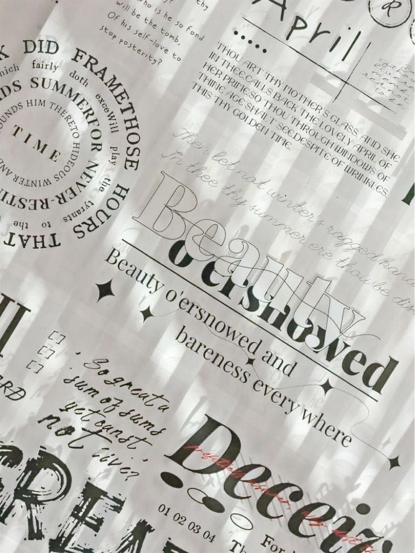 小白家文創《斑驳流年》海外マスキングテープ　マステ 【1806】