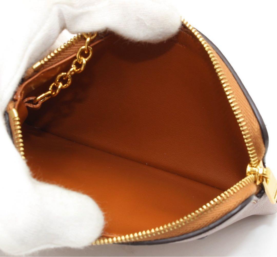 N2778 未使用 セリーヌ キュイル トリオンフ  カードポーチ