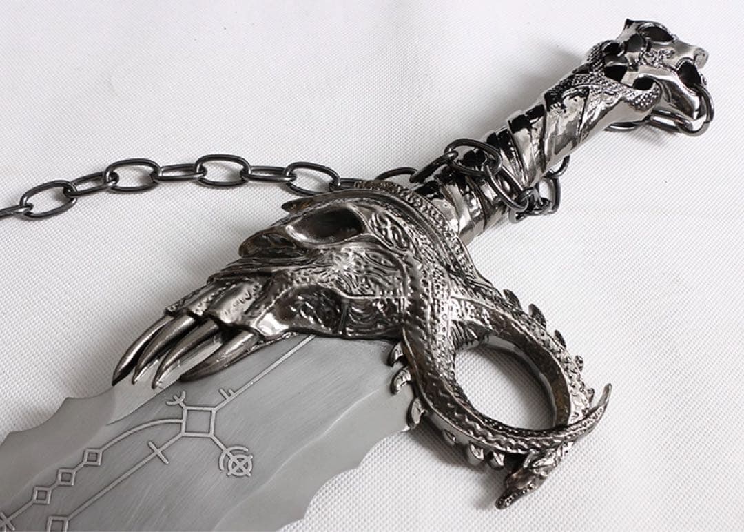 混沌の刃 コスプレ用プロップ 戦神5 クレイトス ダブルチェーンブレード 模造刀