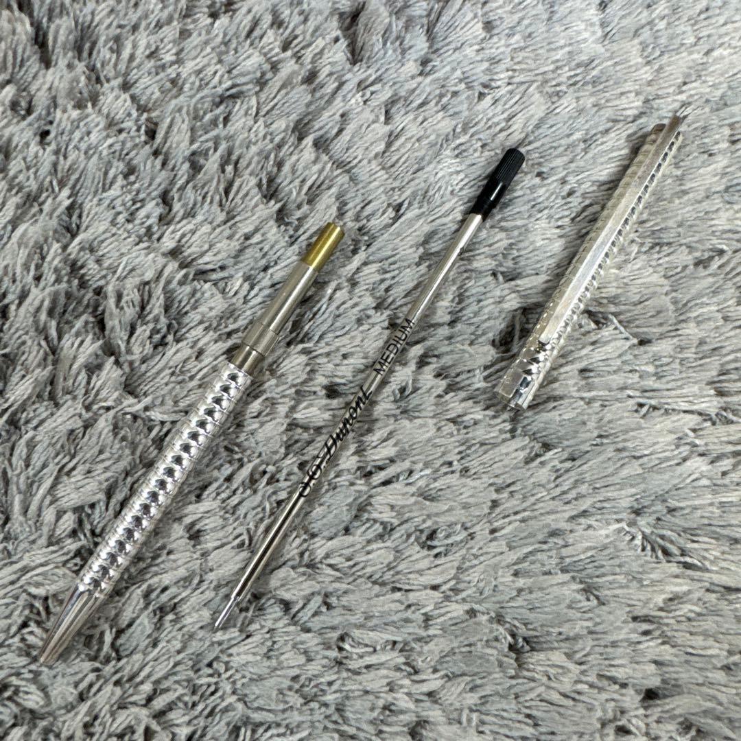 S.T.Dupont エステーデュポン ツイスト式 ボールペン 刻印ロゴ