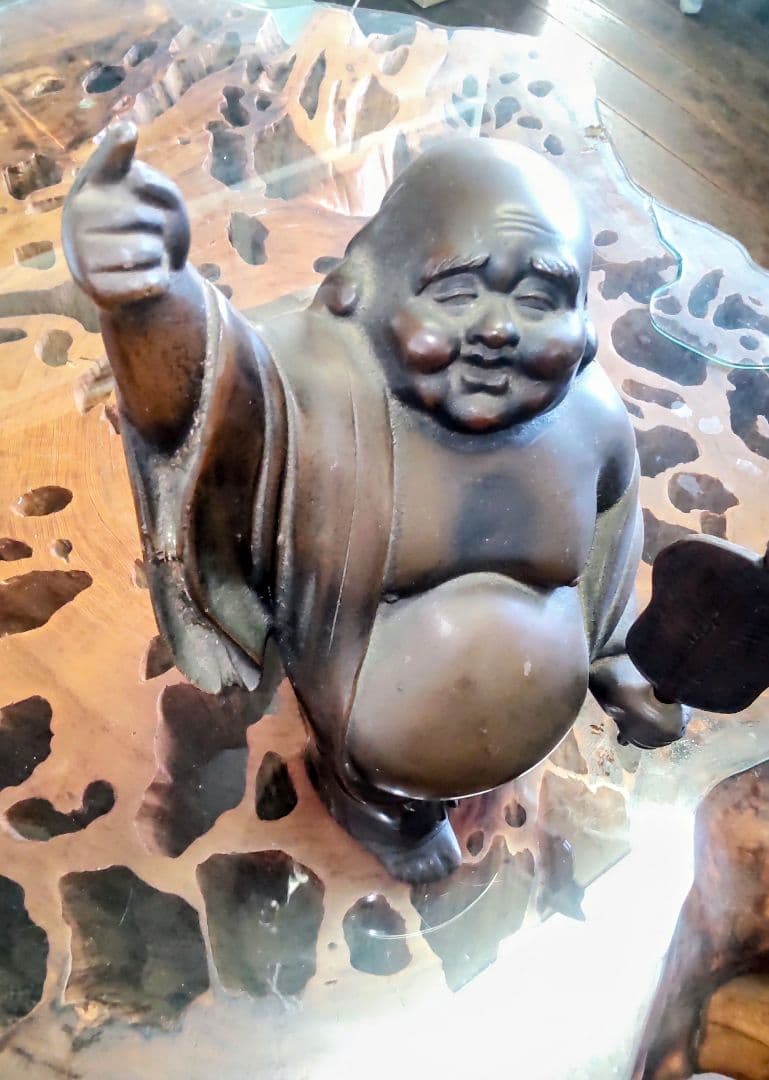 布袋さま／「笑う門には福来る」／インテリア／ディスプレイ／縁起物 No.1