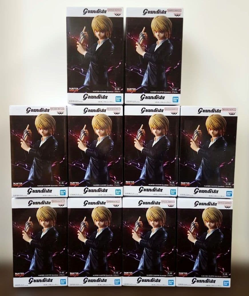 HUNTER×HUNTER ハンターハンター Grandista フィギュア クラピカ 10個