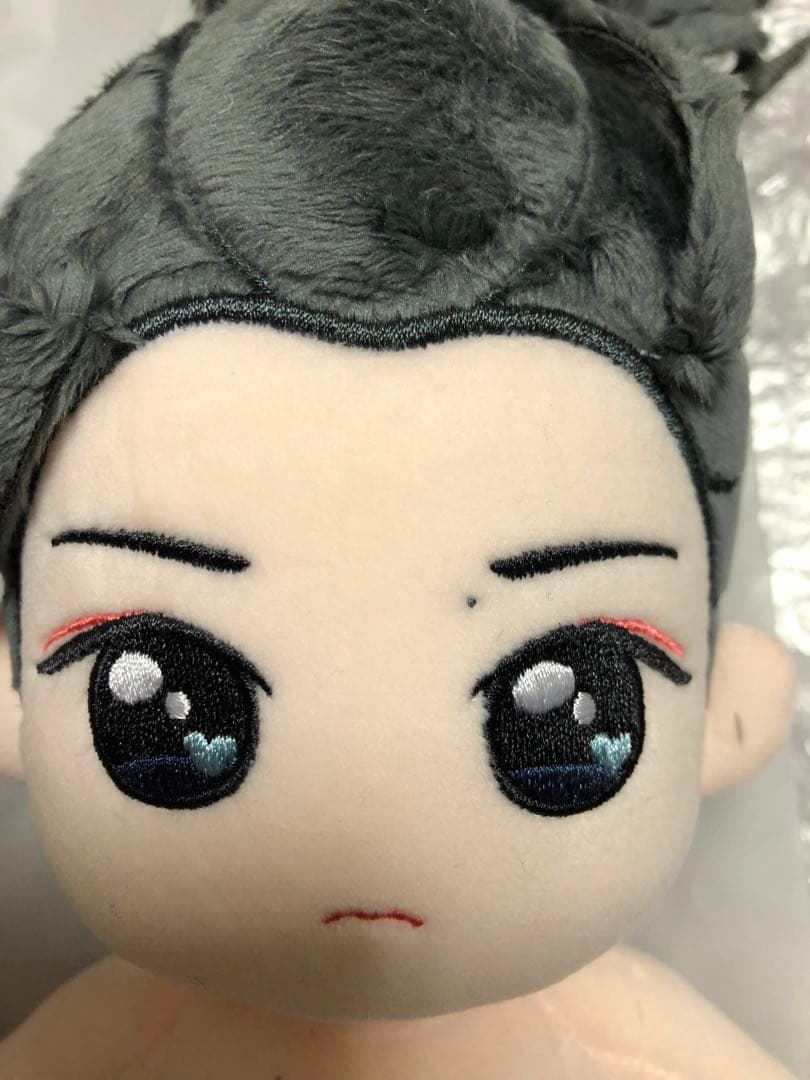 激レア 目刺繍 陳情令 王一博 肖战 ぬいぐるみ20cm ペア＋衣装 時尚芭