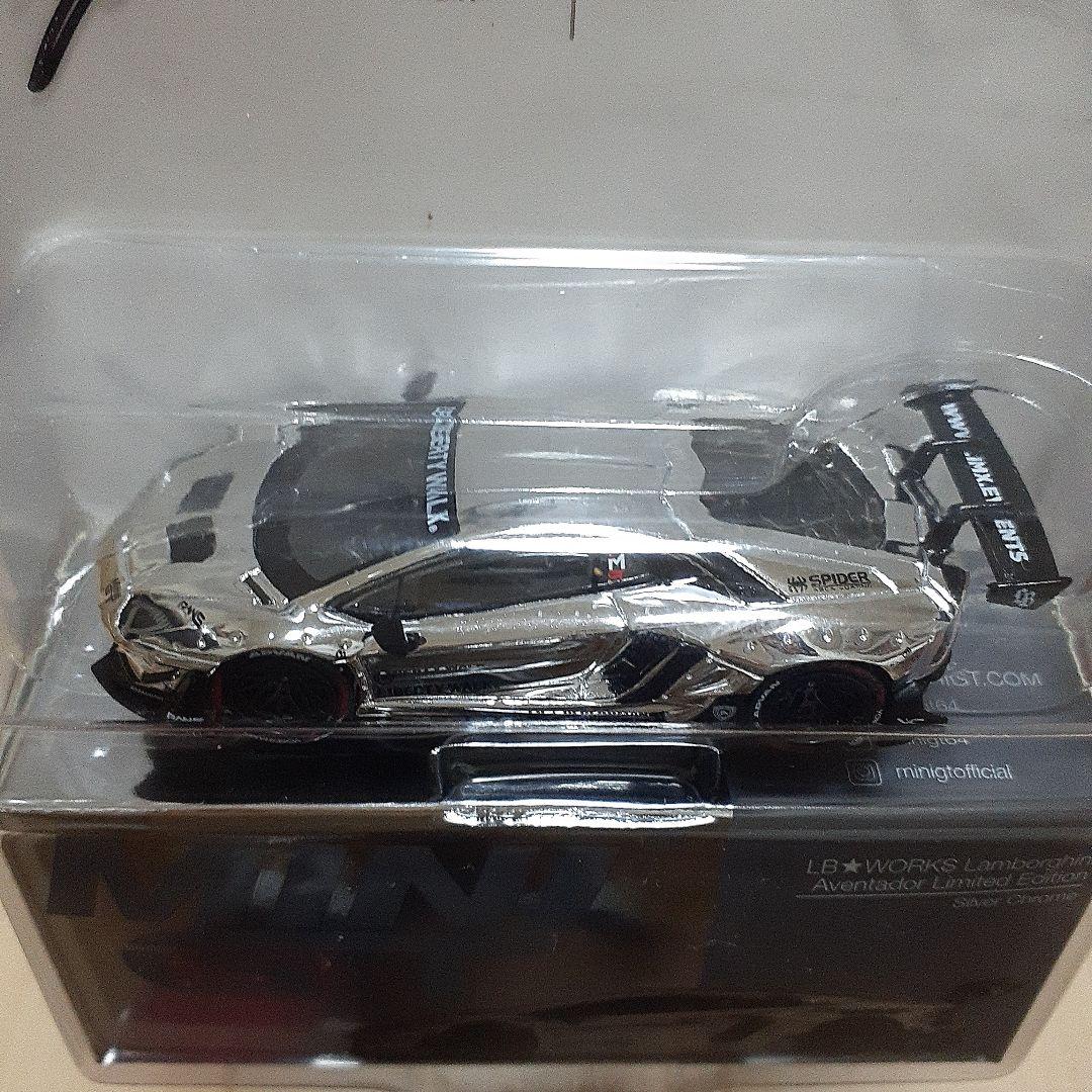 MINI GT リバティーウォーク ランボルギーニ アヴェンタドール IMX