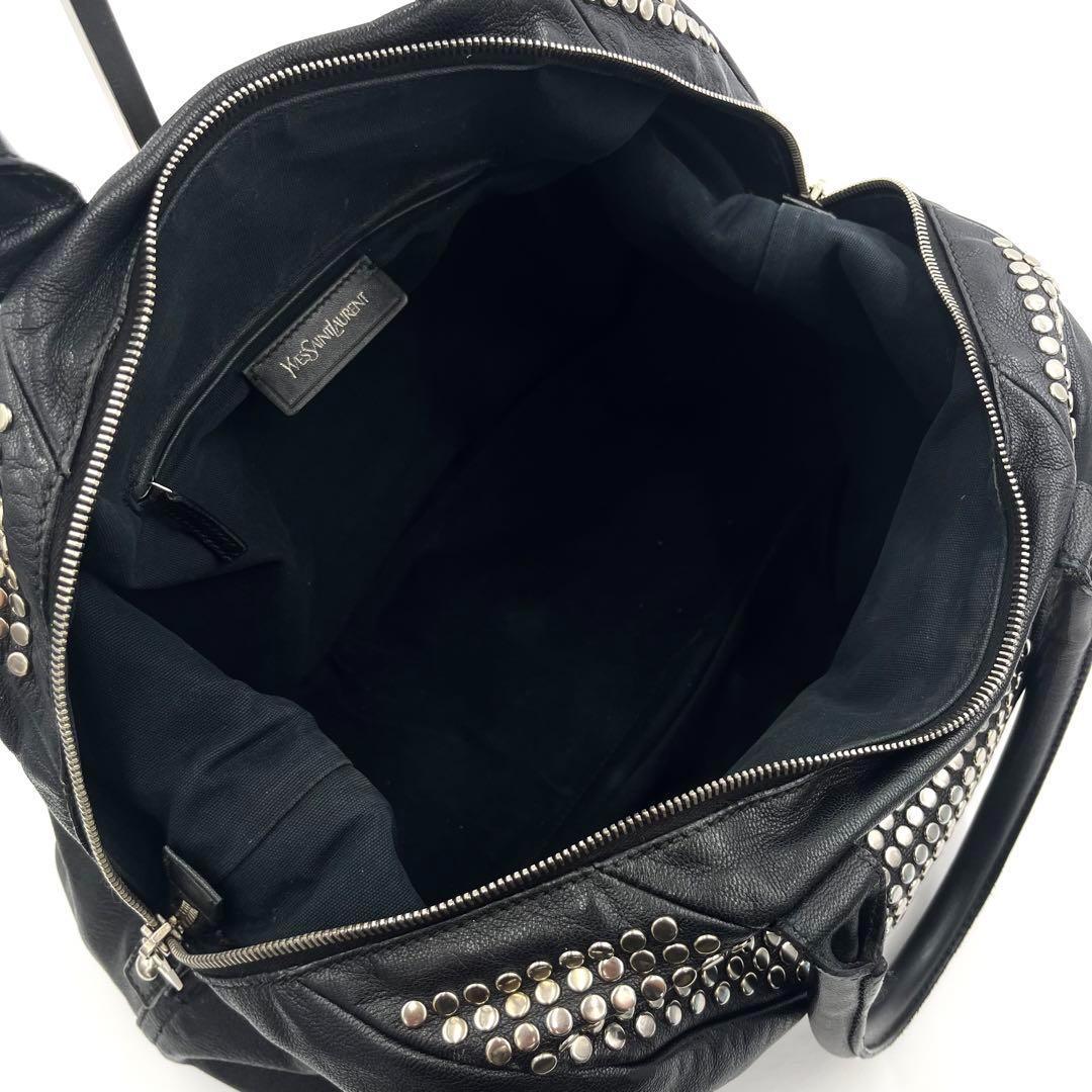 極美品】イヴサンローラン ハンドバッグ イージーロック スタッズ