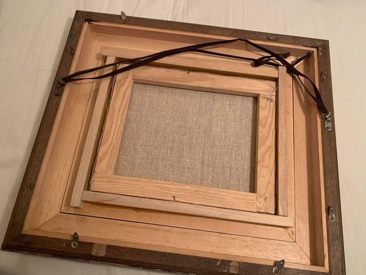 油彩画【フランス】