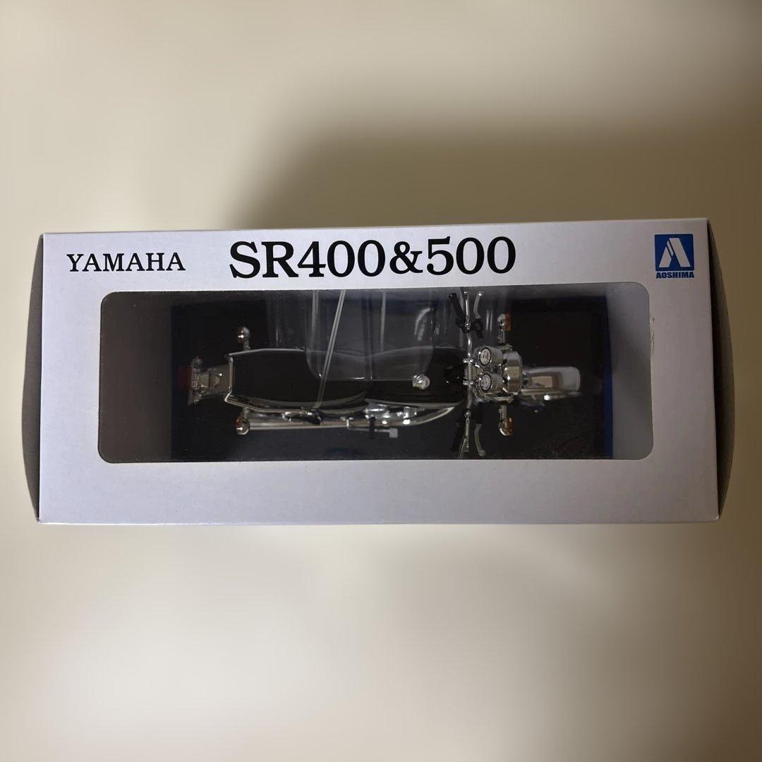 YAMAHA SR400&500 1/12スケール ダイキャストモーターサイクル