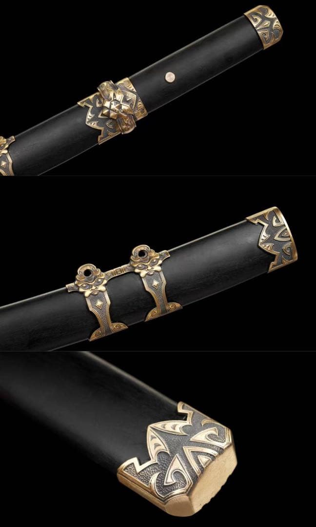 逆虎 短刀 稽古 鎧通し 刀装具 日本刀 模造刀 武具 舞踊刀 本格居合刀