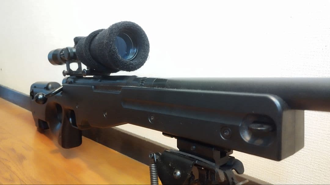 L96 スナイパーライフル カスタム(3ー9x40スコープ)・可変式バイポッド