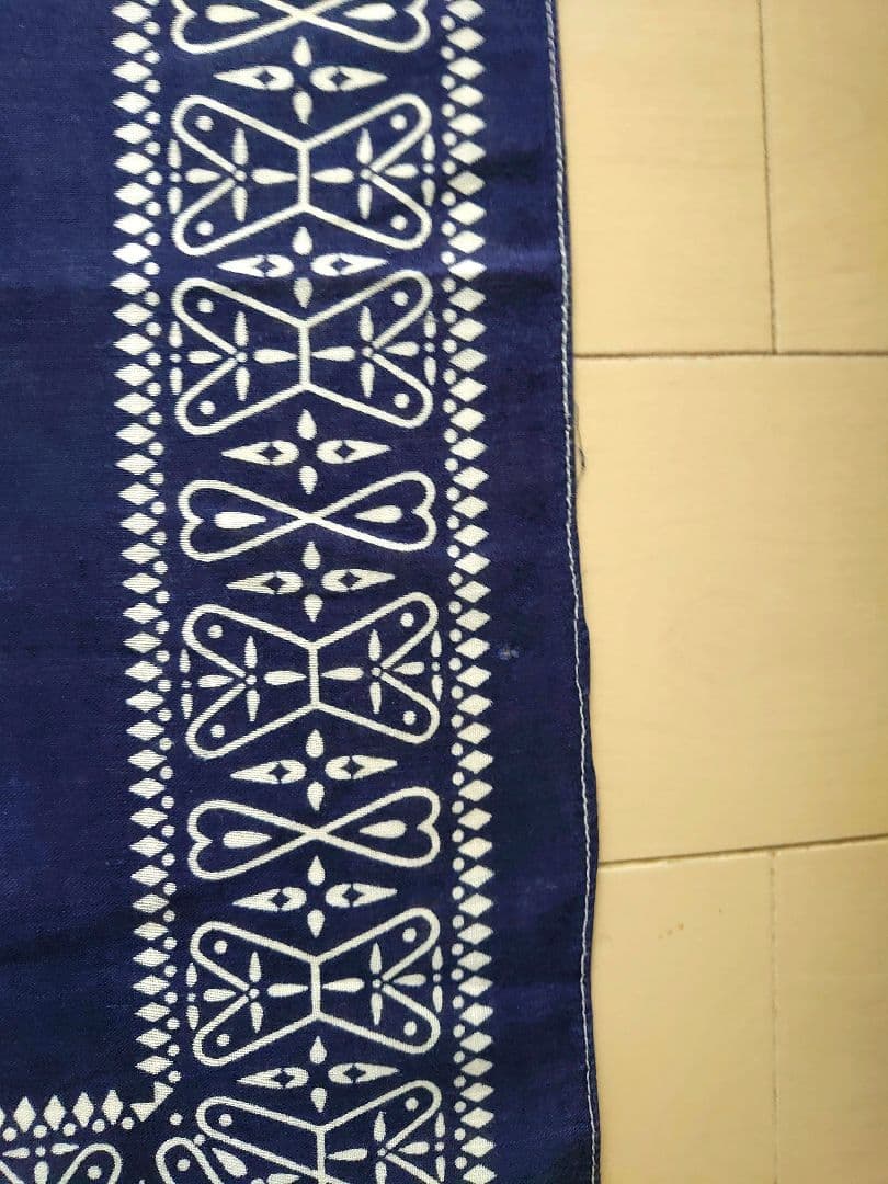 ヴィンテージ バンダナ クロス ブラック ネイビー セット