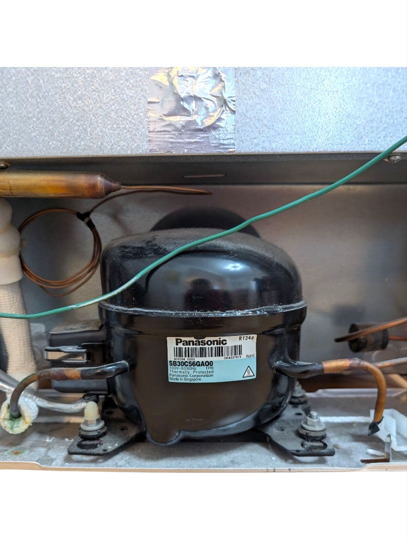 【動作品】日立 1ドア冷蔵庫 冷凍庫 R-5ZP 右開き HITACHI