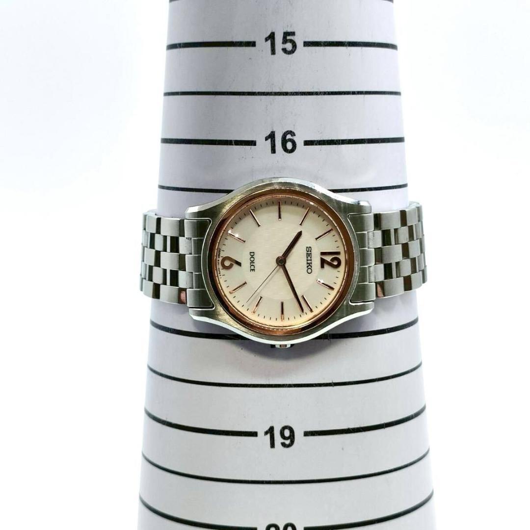 稼働品 SEIKO DOLCE クォーツ QZ 腕時計 8J41-0AD0