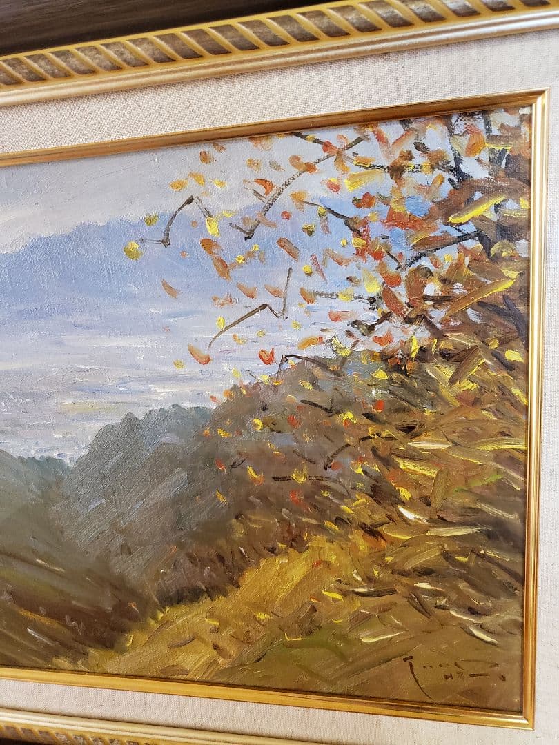 【山岳画家 上田太郎】絵画 油絵