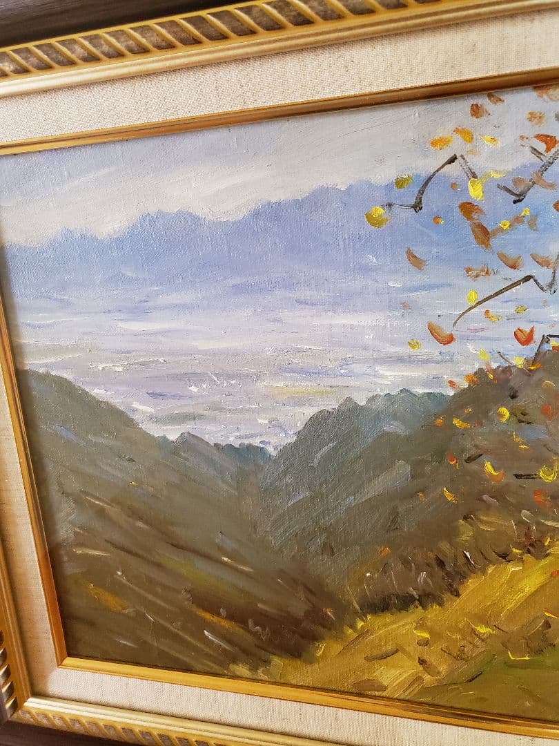 【山岳画家 上田太郎】絵画 油絵