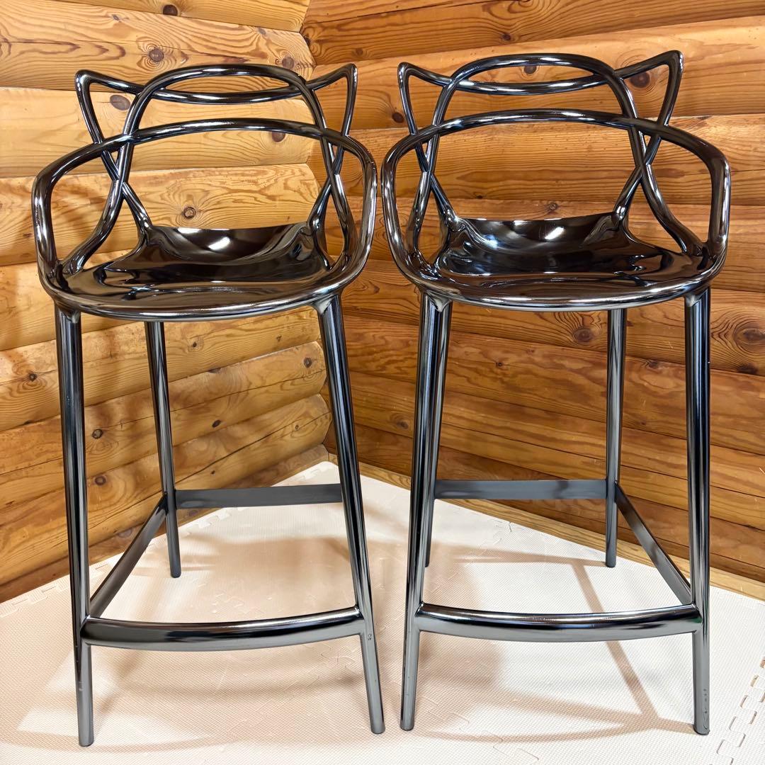 【美品】Kartell カルテル MASTERS STOOL 65 マスターズ