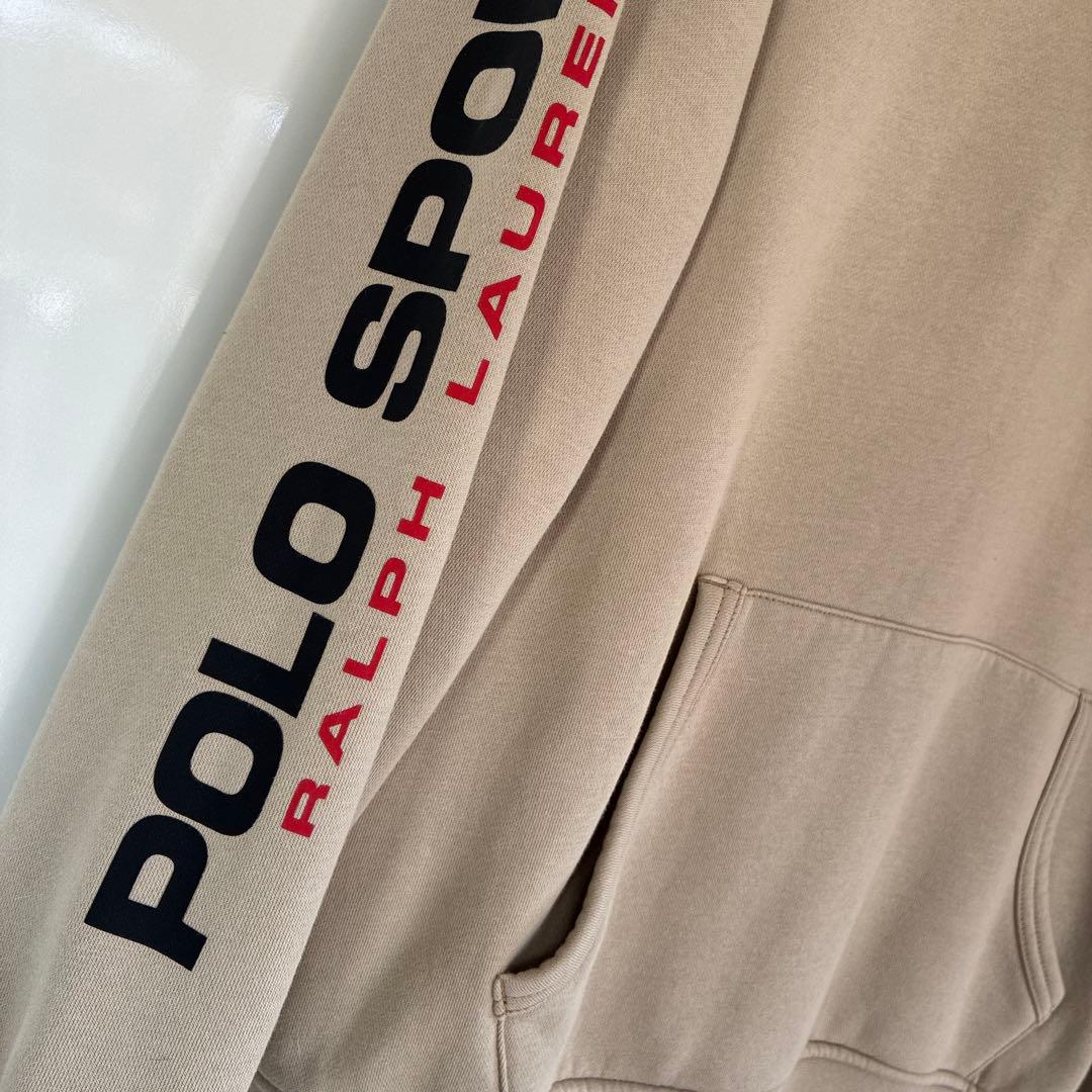 POLO SPORTS ラルフローレン フーディ　ベージュ　M
