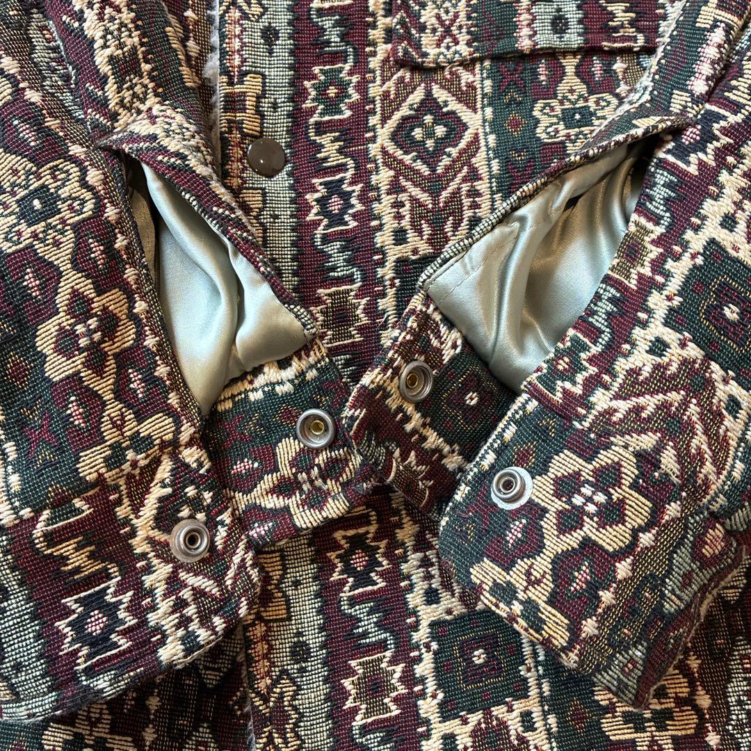 lakeland ジャガード　ジャケット　70年代