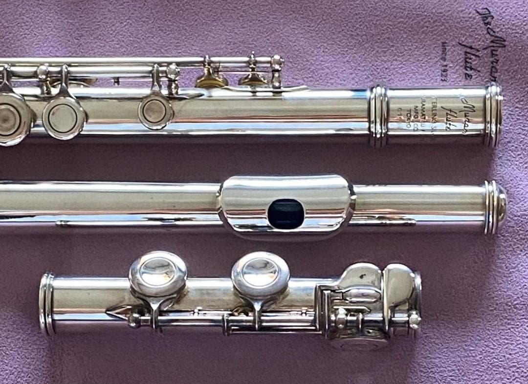 総銀製ムラマツフルート ハンドメイド 1900番台 歴史的ヴィンテージ楽器 美品