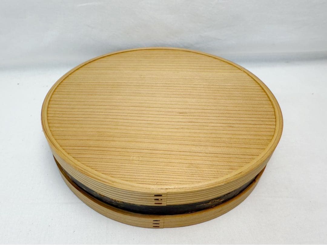 茶道具 曲物師 六代 藤井大与造 桜皮 炭斗 刻印 炭