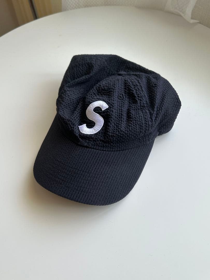 supreme sロゴキャップ ネイビー - yellows.co.jp 日本