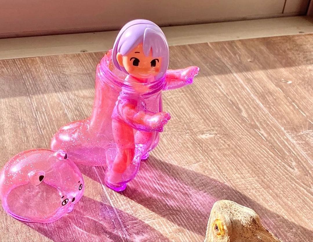 メンタイゴン バケタンブログ×高田憂希コラボ ソフビ メロンソーダ