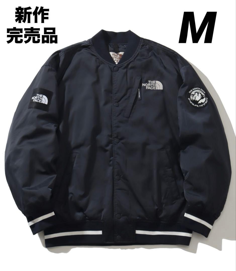 ノースフェイス ロゴ刺繍 ワッペン スタジャン プレイヤーヴァーシティ