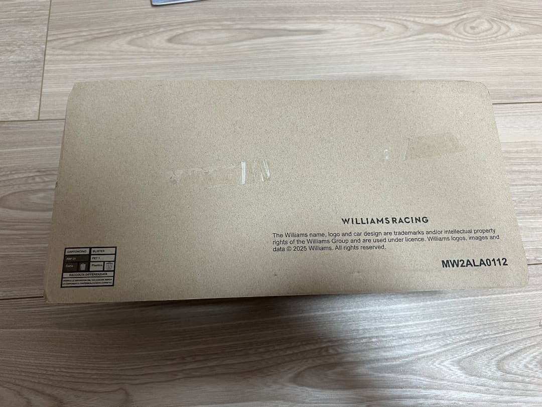 タバコデカール付　ビッグスケールF1コレクション ウィリアムズ　FW15C
