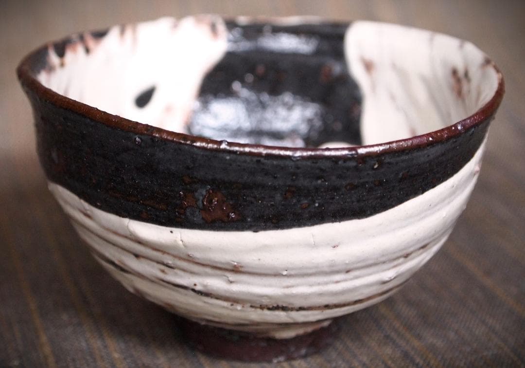 人気作家★辻村塊【師＆父：辻村史朗】★刷毛目ぐいのみB