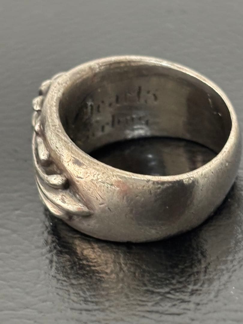 クロムハーツ　フローラルクロスリング　18号