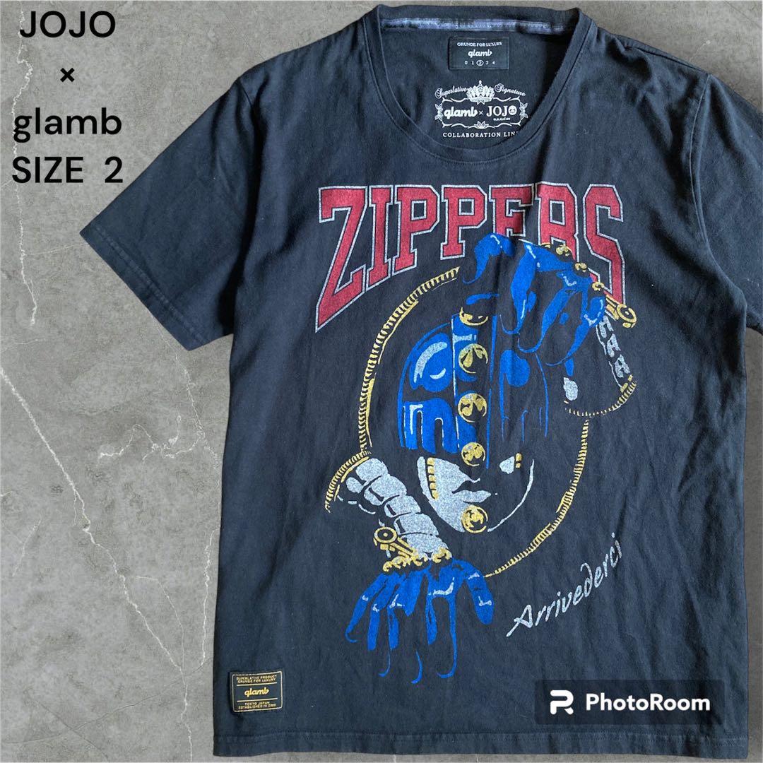 新品】JOJO x glamb スティッキィ・フィンガーズ TシャツXL gramb×JOJO
