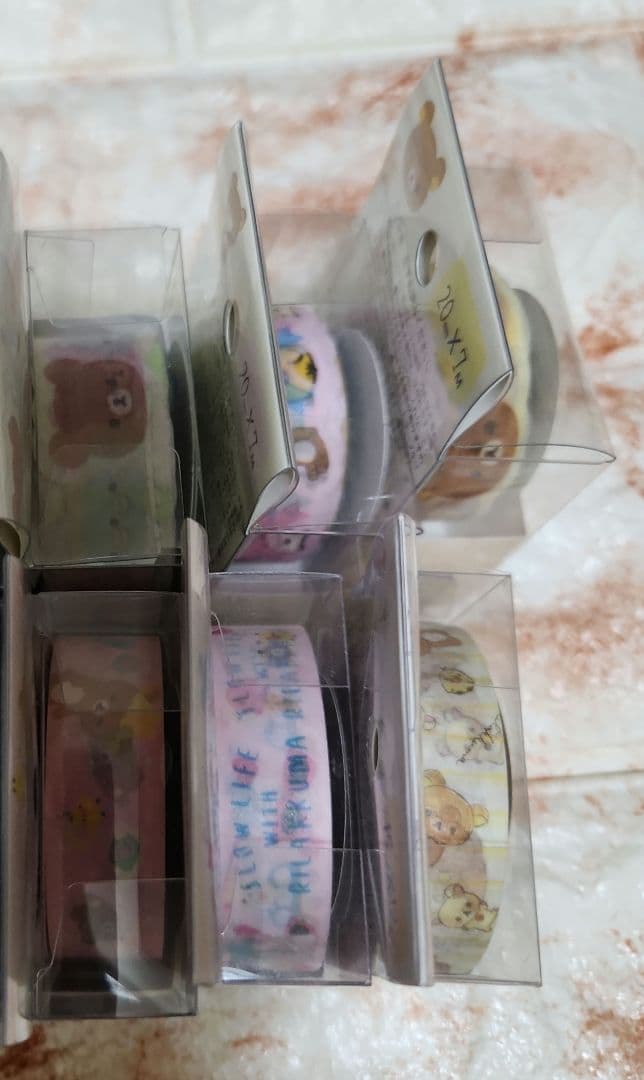 リラックマ マステ まとめ ラメ ダイカット ネコ キイロイトリ