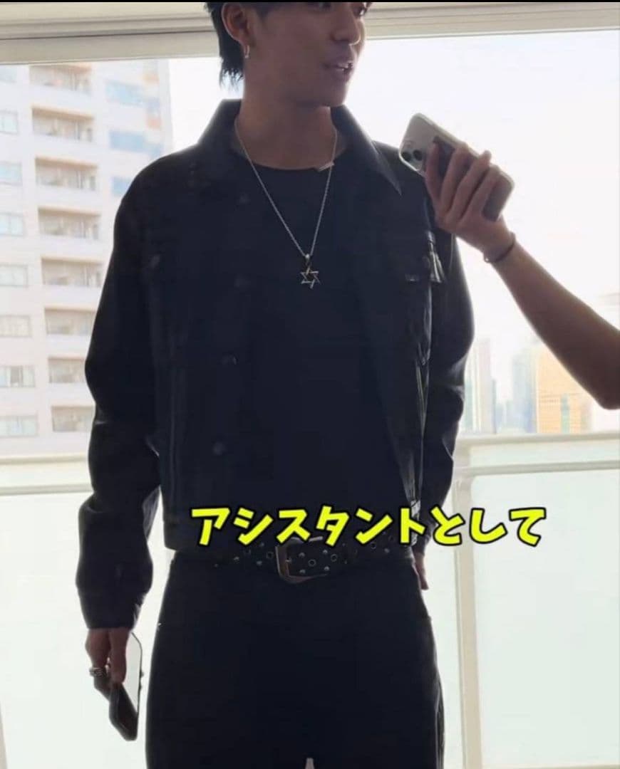 希少】Armani Jeans レザートラッカージャケット 46 - メルカリ