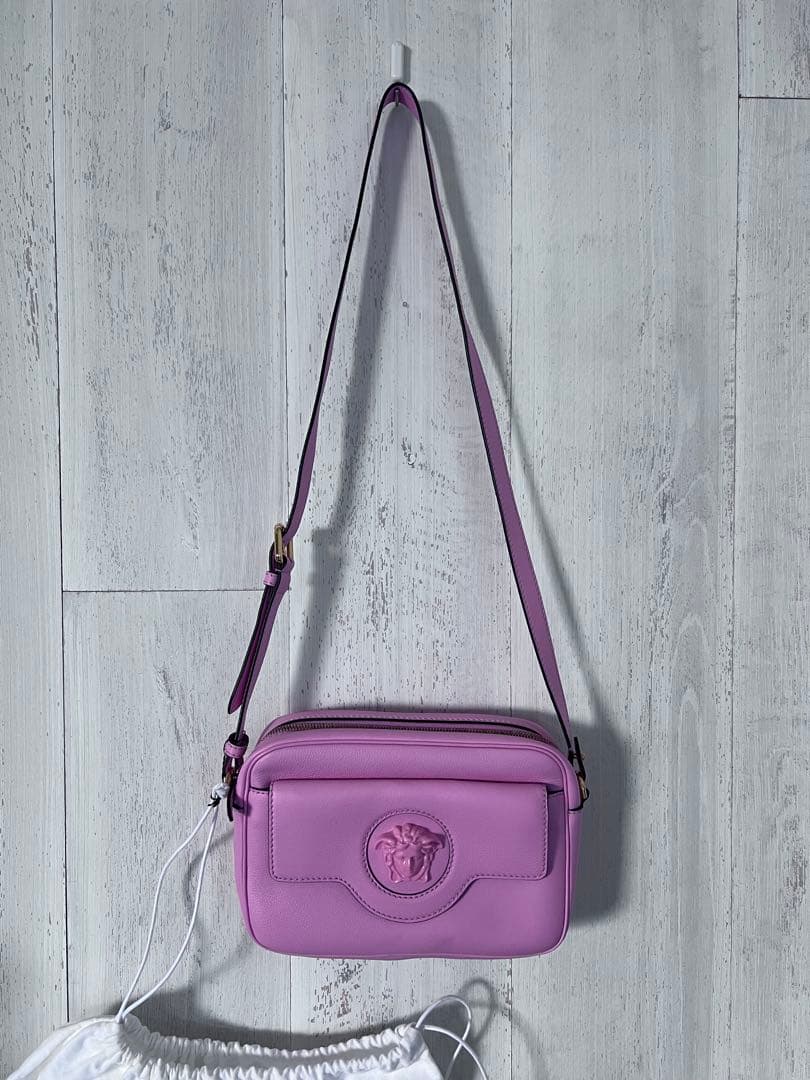 Versace メデューサ ショルダーバッグ ピンク