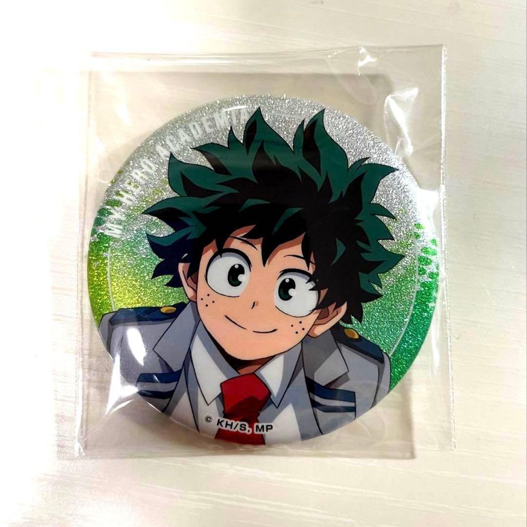 僕のヒーローアカデミア】グリッター缶バッジ vol.2 緑谷出久 - メルカリ
