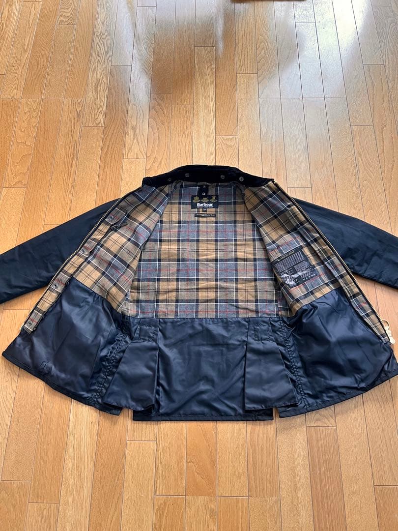 Barbour ビデイルSL ブラック34