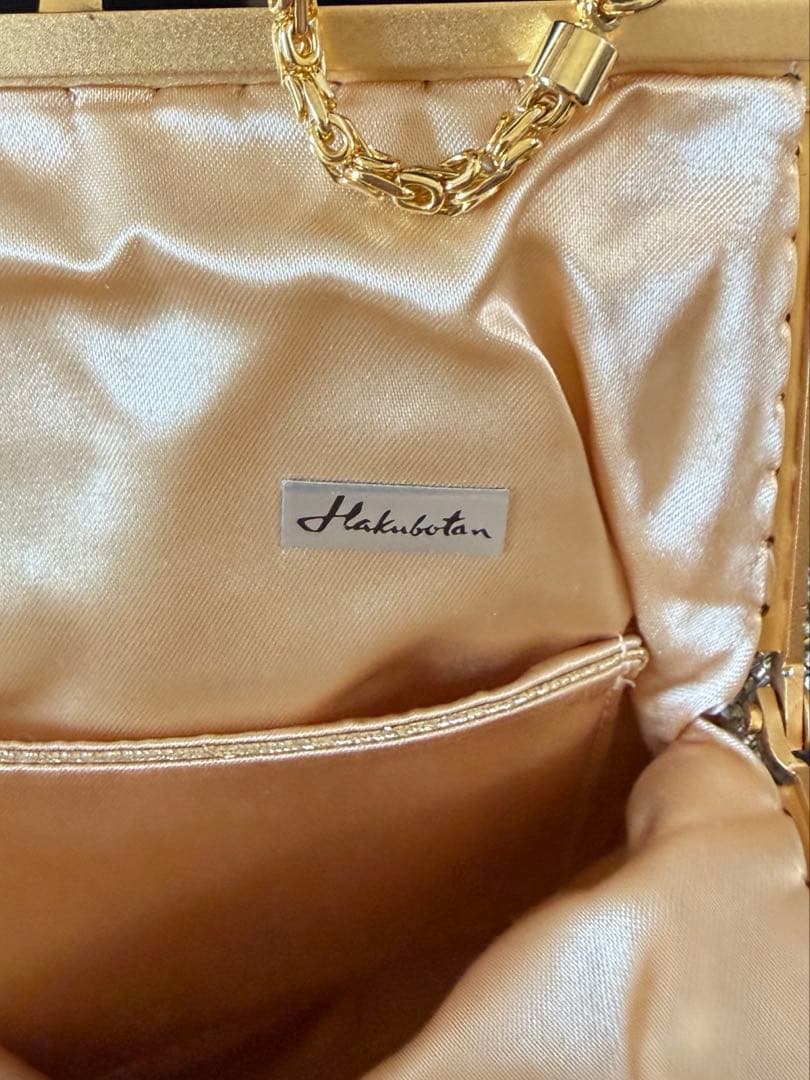 銀座◼︎白牡丹◼︎総ビーズバッグ 着物 謝恩会 冠婚葬祭 結婚式 パーティ 高級