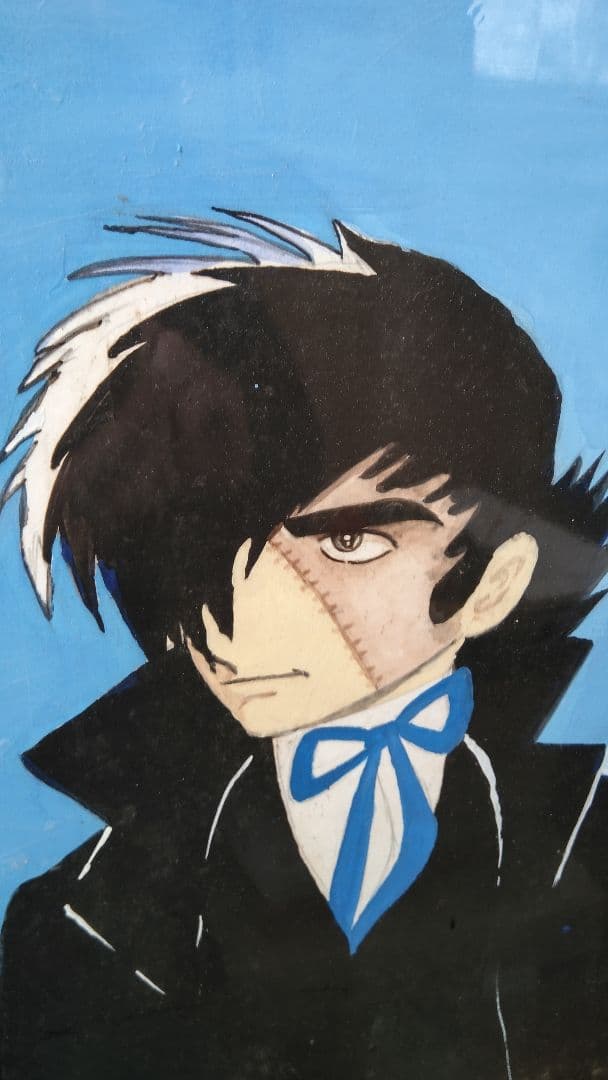 ブラックジャック 手書き パネル ポスター 1970年代 詳しくは不明