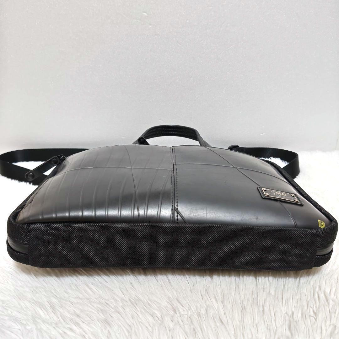 【美品】SEAL シール オーガナイザービジネスバッグ 防水 A4 タイヤ 通勤