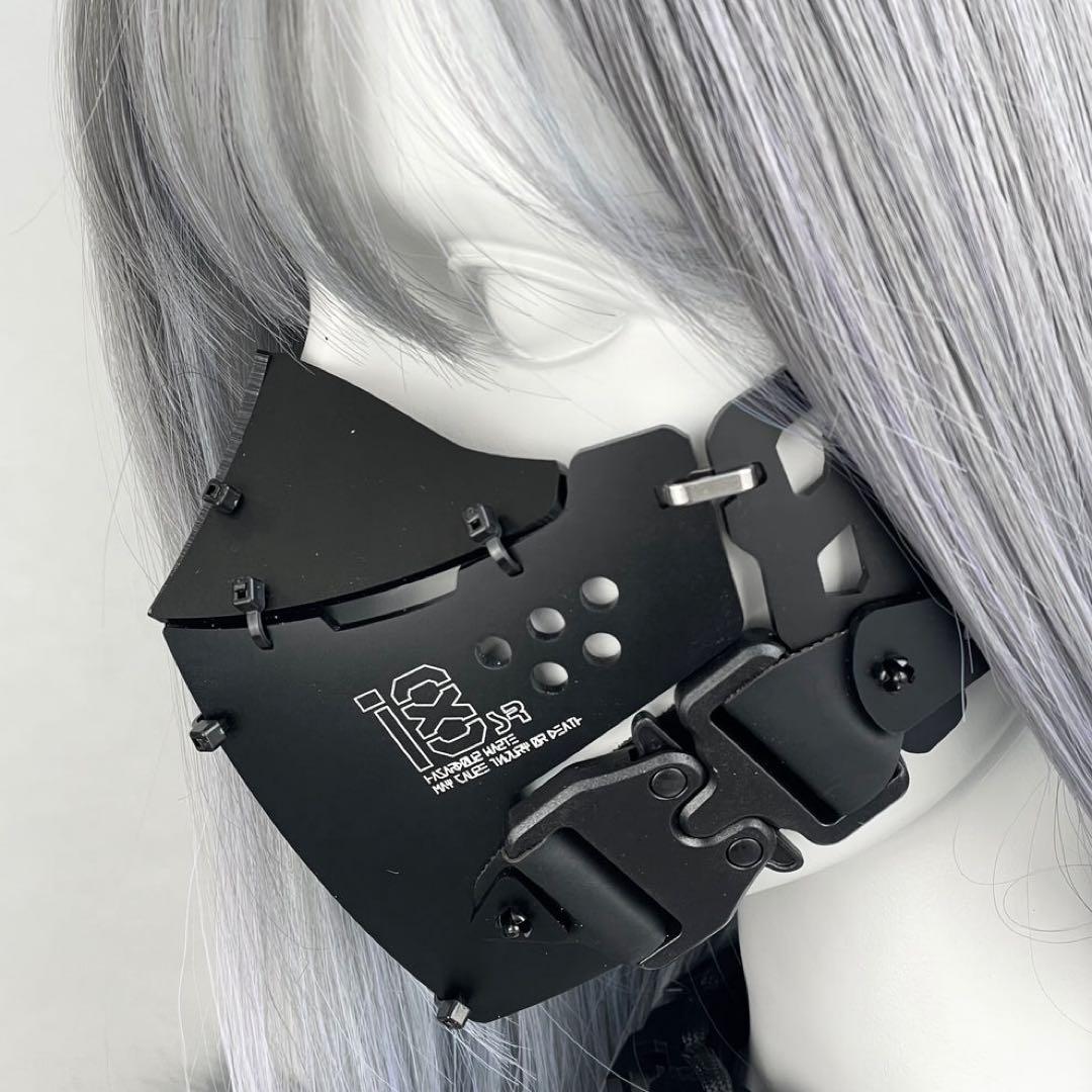 【中央町戦術工芸】装甲マスクユニットmk18SR black Mサイズ 装甲マスクユニットmk18SR - 中央町戦術工芸 - BOOTH