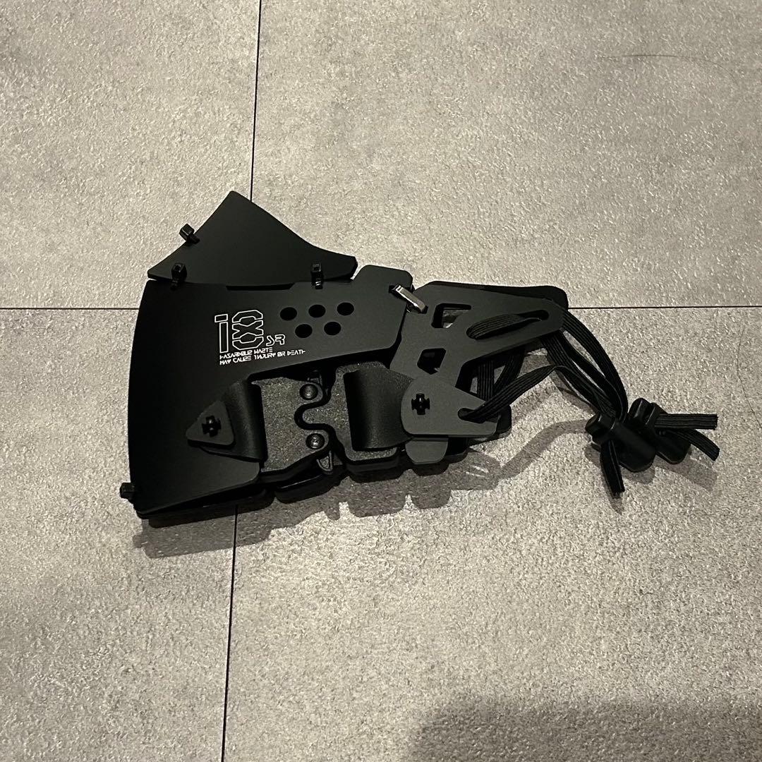 中央町戦術工芸】装甲マスクユニットmk18SR black Mサイズ - メルカリ