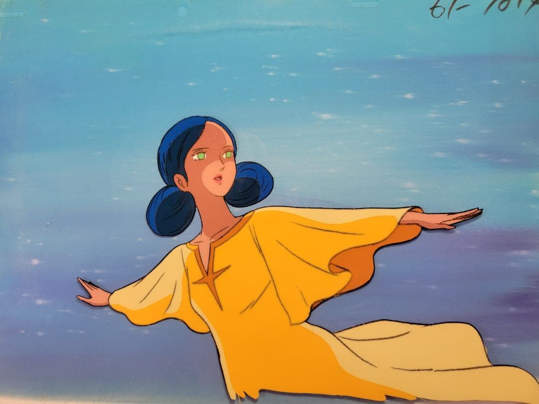 機動戦士ガンダム」セル画 ララァ・スン #34 欠番カット？