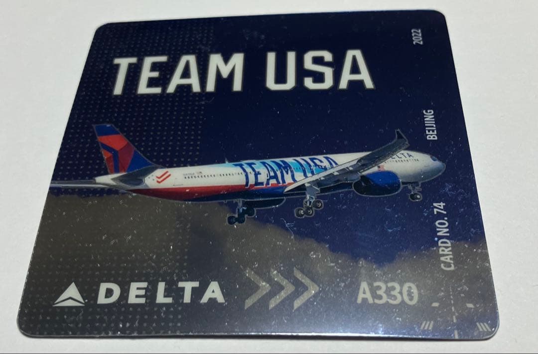 デルタ航空 トレーディングカード A330-900NEO TEAM USA - メルカリ