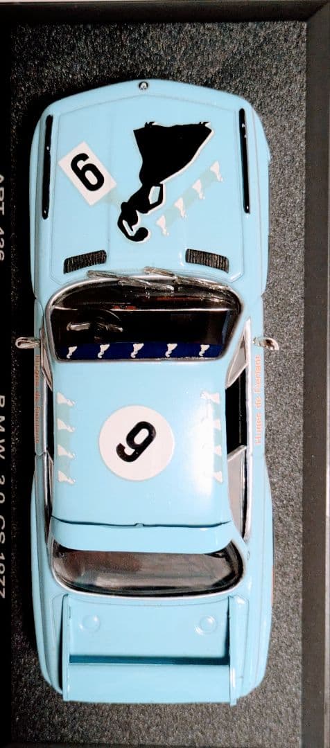 貴重もの、BMW ３.０ＣＳ レーシング１９７７年式DetailCars１/43