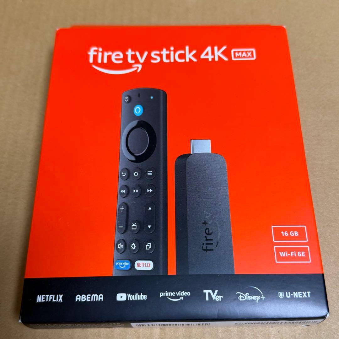 Fire TV Stick 4K Max第2世代 16GB Wi-Fi 6E NOVO Amazon Fire TV