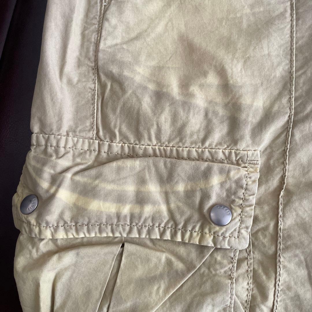 Y2K miss sixty ベージュ カーゴパンツ ドロスト ミスシックスティ