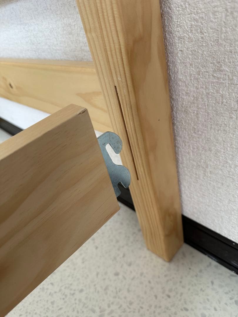 【引取限定】無印良品 シングルベッド フレーム パイン材 管理No.i4