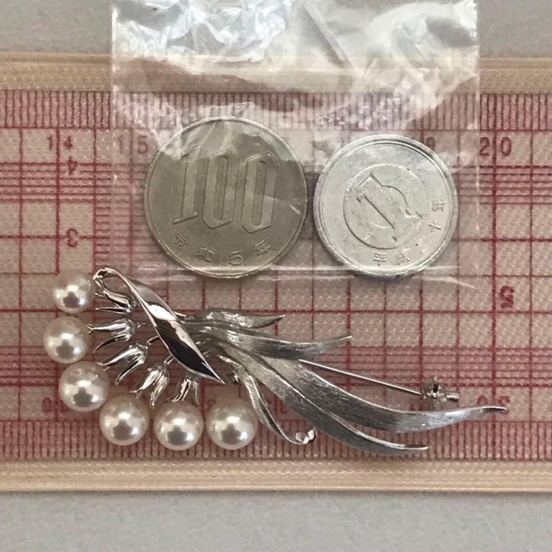 週末限定お値下げ！【未使用級！】ミキモト パール6珠 フラワーブーケ