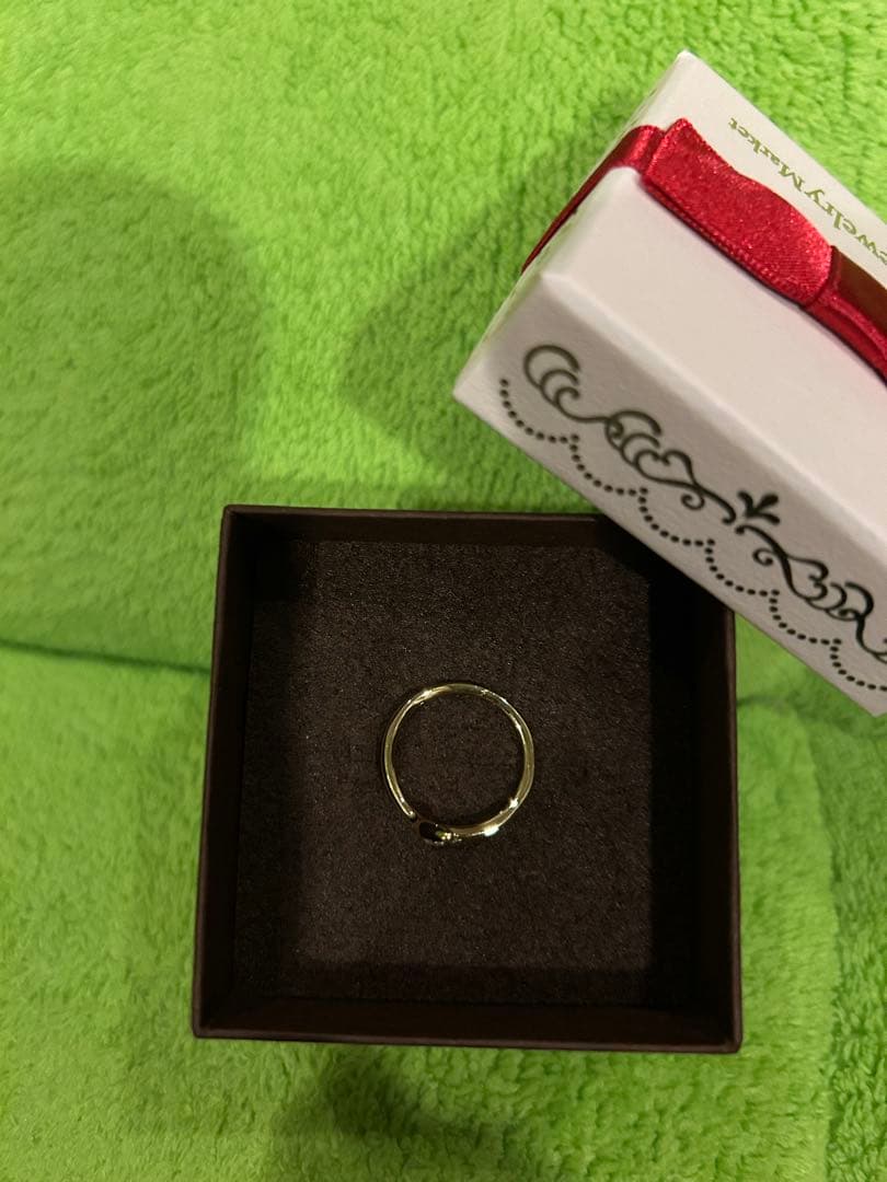 美品　スタージュエリー　Python ピンキー　リング　5号　K18 スネーク