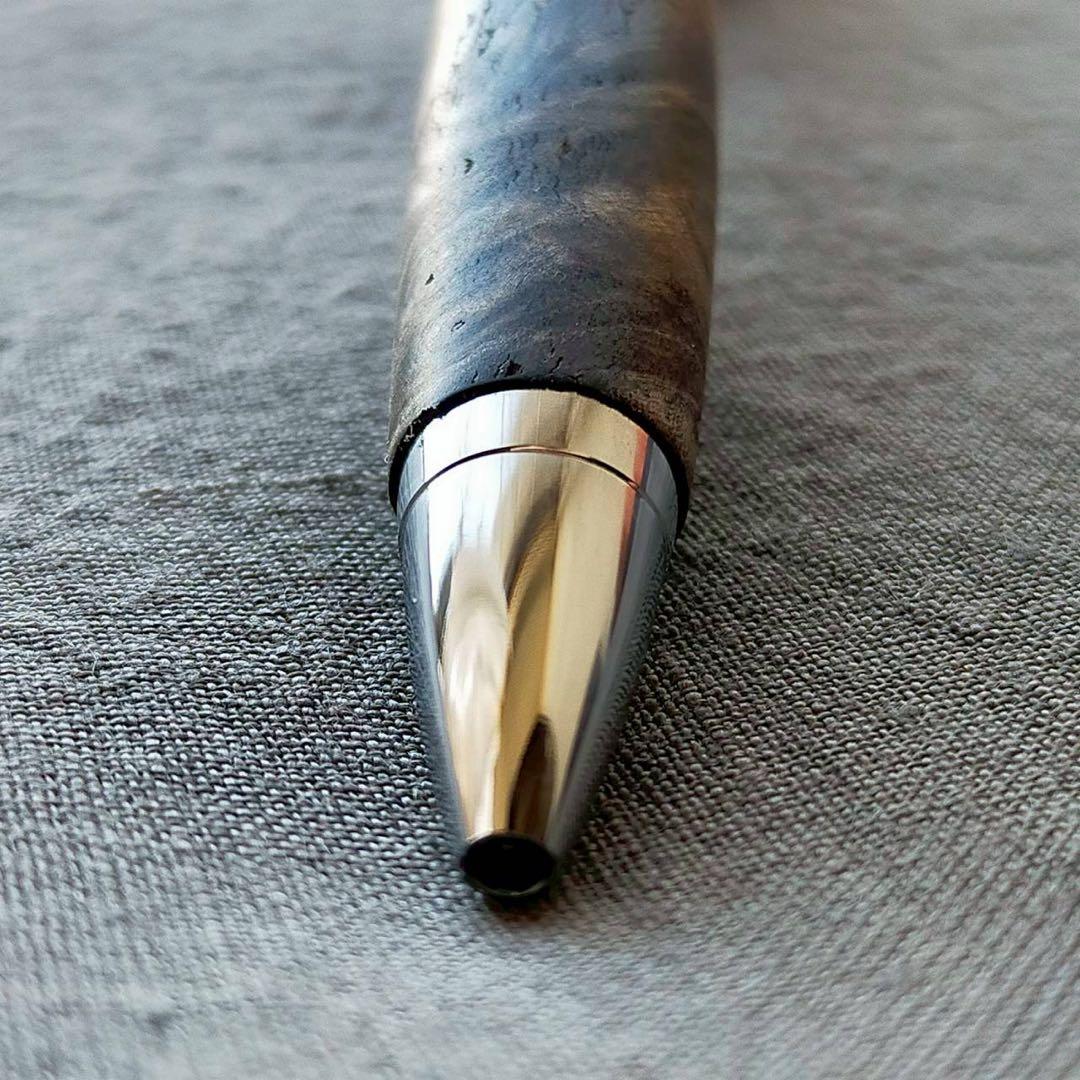 バックアイバール ハンドメイド 木軸ボールペン G2 天然木 シルバー